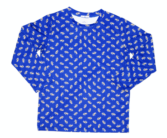 Bison Long Sleeve Performance Tee