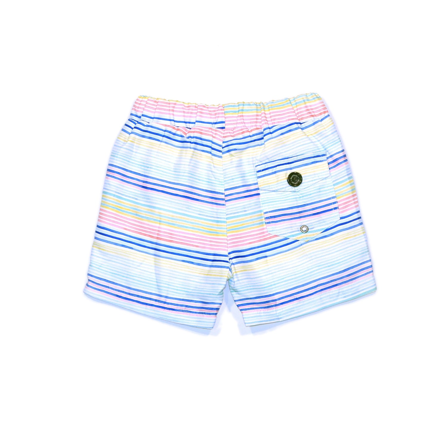 Watercolor Stripe Swim Trunk