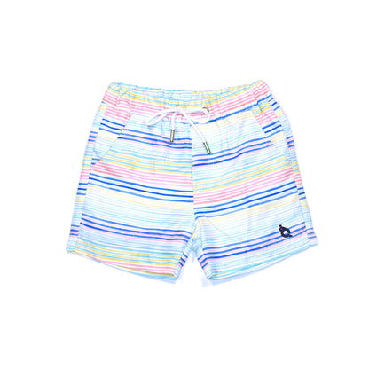 Watercolor Stripe Swim Trunk