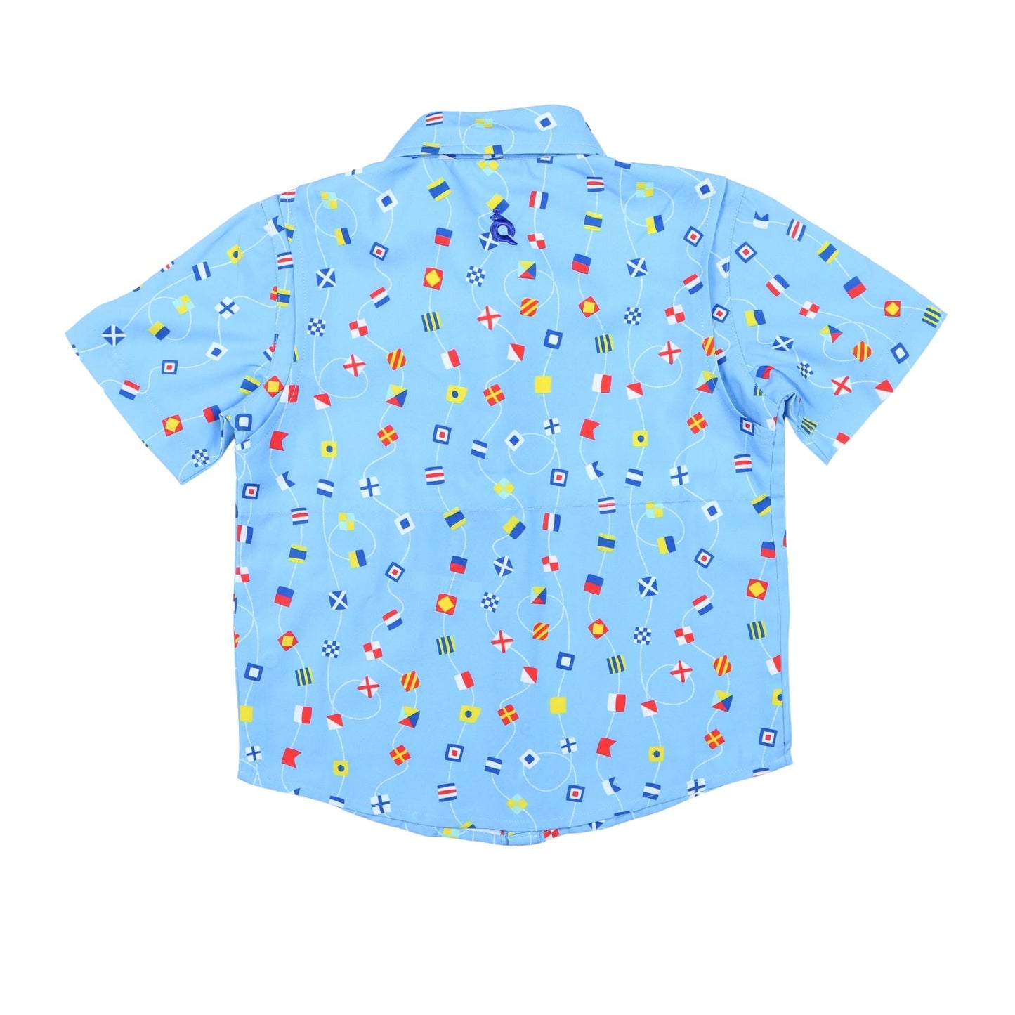 Nautical Flags Short Sleeve Shirt